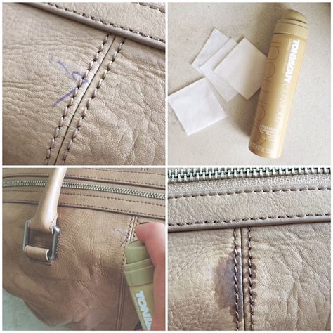 remove pen marks from leather